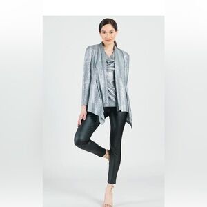 Clara Sunwoo Metallic Twin Set. NWT Size Large